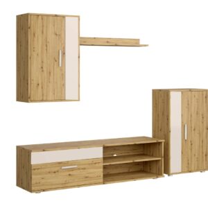 HALMAR Sada obývacího nábytku Benson dub artisan/kašmír