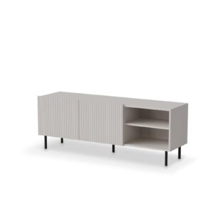 HALMAR TV stolek Paxos 150 cm kašmír/černý