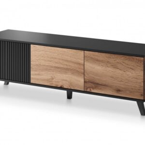 HALMAR TV stolek Rakom 150 cm dub votan/černý