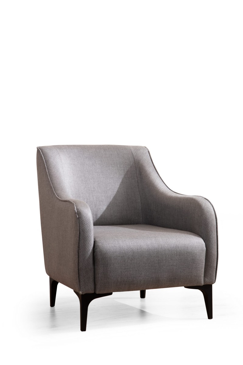 Hanah Home Křeslo Belissimo světle šedé