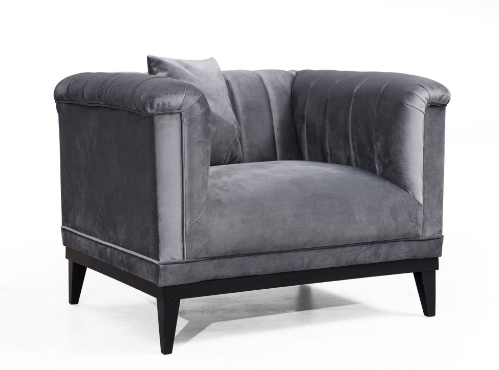 Hanah Home Křeslo Trendy šedé - Obrázek 2