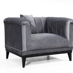 Hanah Home Křeslo Trendy šedé