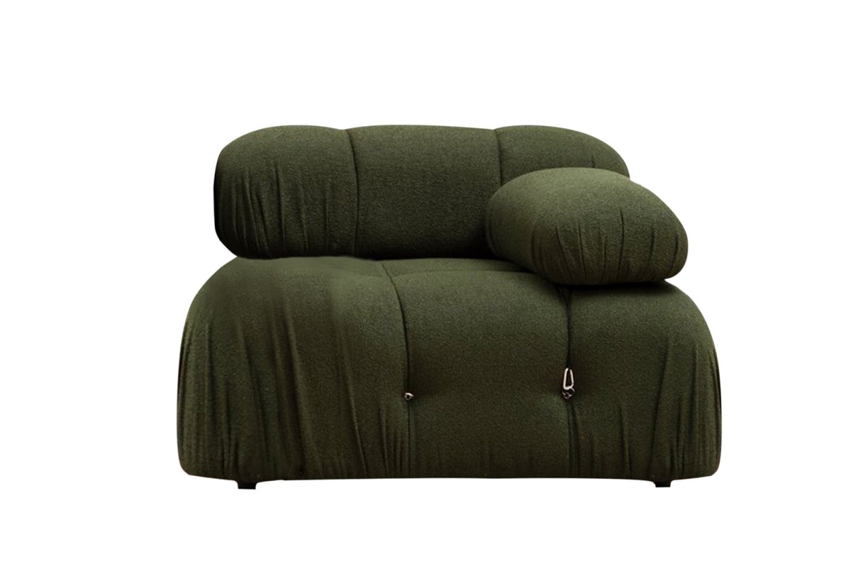 Hanah Home Modul pohovky Bubble zelený pravý