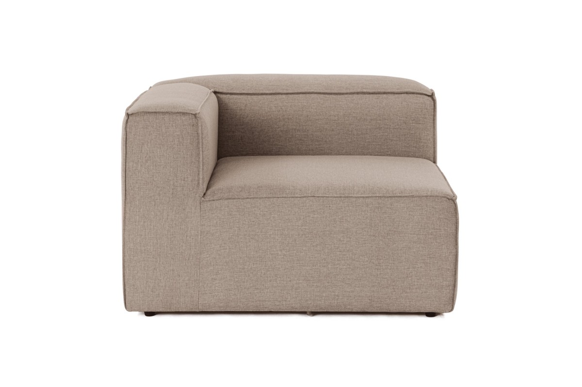 Hanah Home Modul pohovky Fora hnědý levý - Obrázek 2