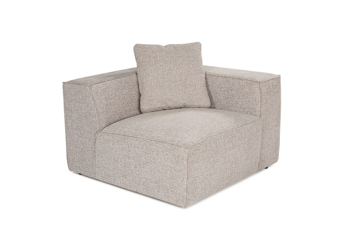 Hanah Home Modul pohovky Lora mocha levý