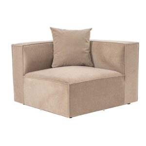 Hanah Home Modul pohovky Sora cappucino levý