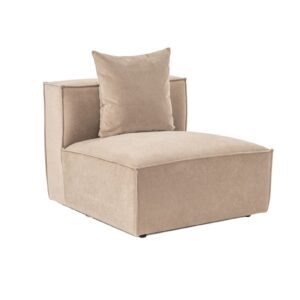 Hanah Home Modul pohovky Sora cappucino středový