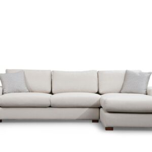 Hanah Home Rohová sedací souprava Loop 270 cm béžová pravá