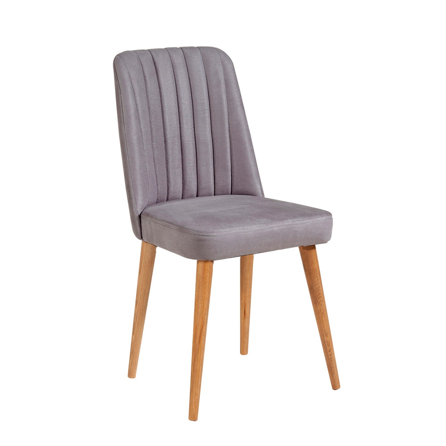 Kalune Design Jídelní židle Stormi z masivu borovice Atlantic/šedá