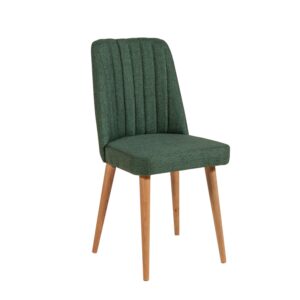 Kalune Design Jídelní židle Stormi z masivu borovice Atlantic/zelená