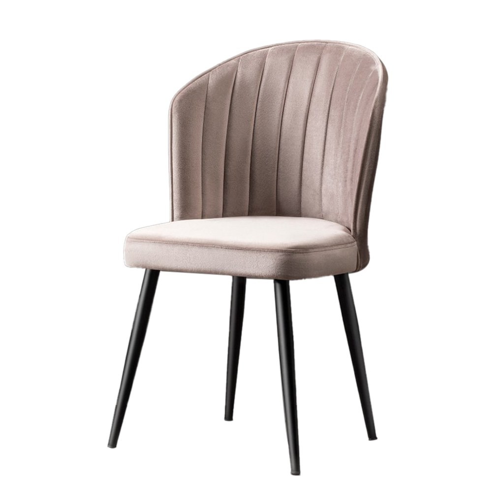 Kalune Design Sada 2 ks jídelních židlí Rubi černá/capuccino