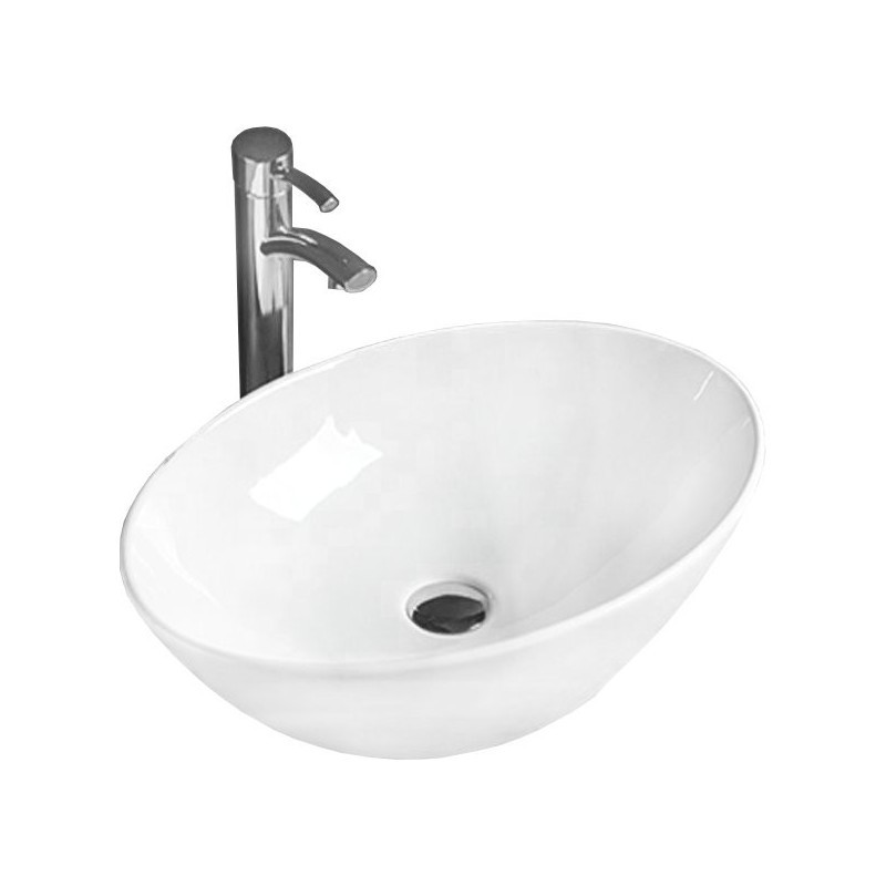 Keramické umyvadlo na desku MEXEN MARINA 56x38 cm bílé - Obrázek 2