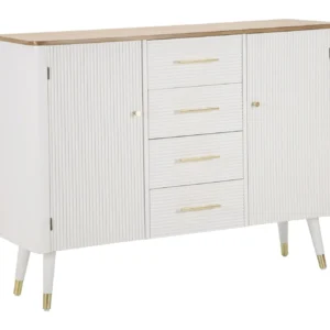 Mauro Ferretti Komoda Matera 117 cm bílá/hnědá