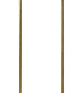 Mauro Ferretti Stojací lampa Glamy 168 cm bílá/zlatá