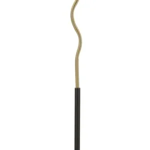 Mauro Ferretti Stojací lampa Glosy 172 cm černá/zlatá