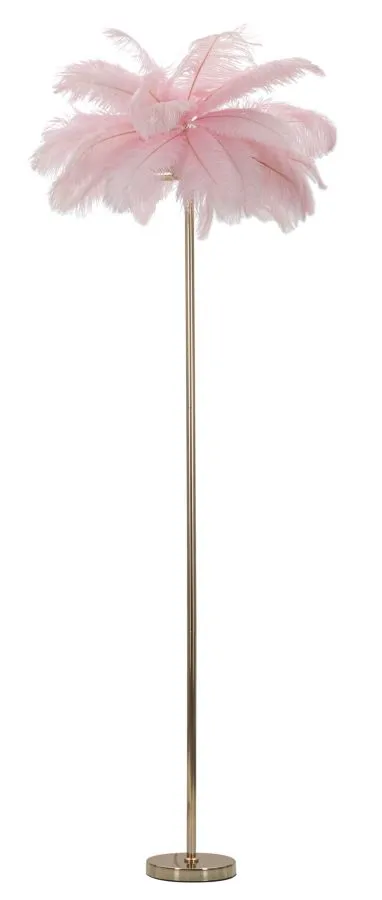 Mauro Ferretti Stojací lampa Palm 160 cm růžová/zlatá