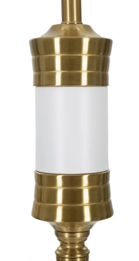Mauro Ferretti Stojací lampa Whity 160 cm bílá/zlatá - Obrázek 2