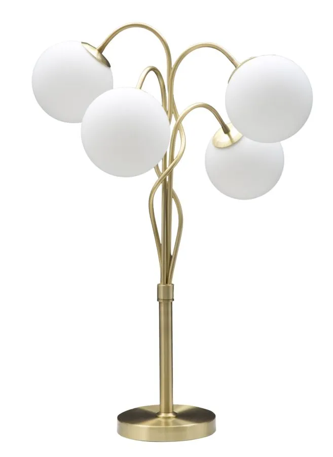 Mauro Ferretti Stolní lampa Glamy 4 Light 74 cm zlatá