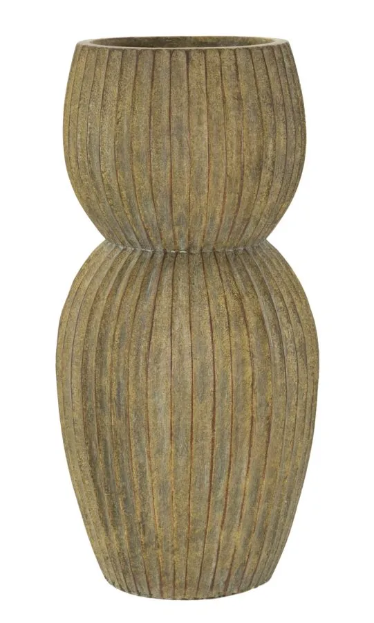 Mauro Ferretti Váza Breeze 25 cm zelená