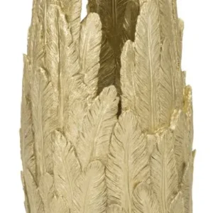 Mauro Ferretti Váza Feathers 80 cm zlatá
