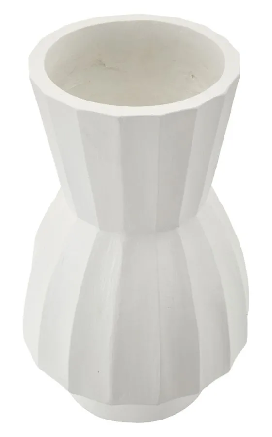 Mauro Ferretti Váza Glint Pot 41 cm bílá - Obrázek 2