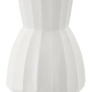 Mauro Ferretti Váza Glint Pot 41 cm bílá