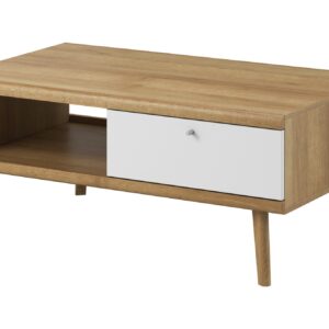 Piaski Konferenční stolek Primo 107 cm dub Riviéra/bílý