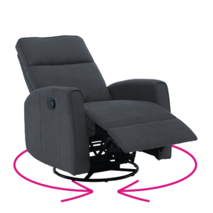 Relaxační otočné křeslo