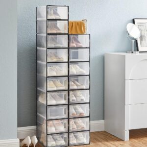 SONGMICS Úložné boxy transparentní 18 ks
