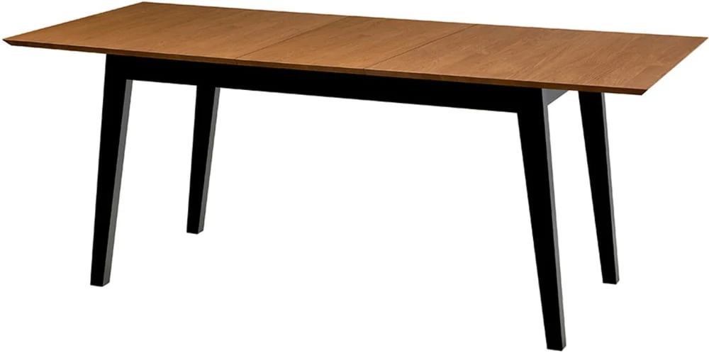 Szynaka Jídelní rozkládací stůl Lazure 40 160/240 cm dub Rustikal/černý - Obrázek 2