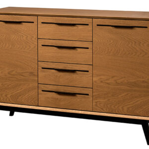 Szynaka Komoda Lazure 45 136 cm dub Rustikal karamelový