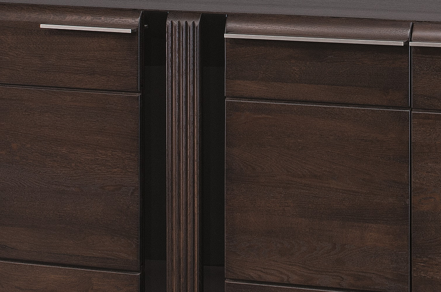 Szynaka Komoda Porti 45 160 cm z masivu dub čokoládový - Obrázek 2