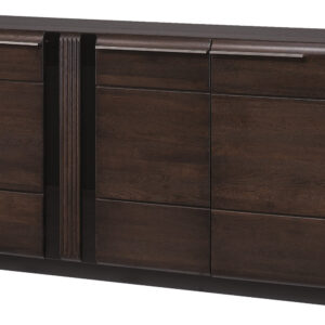 Szynaka Komoda Porti 45 160 cm z masivu dub čokoládový