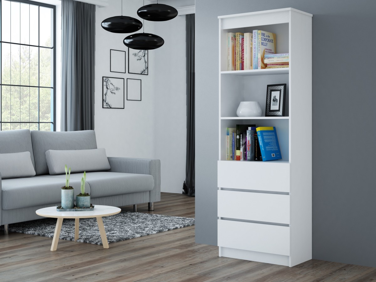 TP Living Knihovna RS-60 Sandy bílá - Obrázek 2