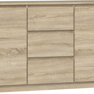 TP Living Komoda 2D3S Saloe světle hnědá