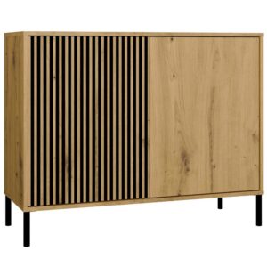 TP Living Komoda Kamaro 2D Slim 103 cm II dub Artisan/černá