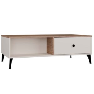 TP Living Konferenční stolek Point 110 cm dub Castello/kašmírový