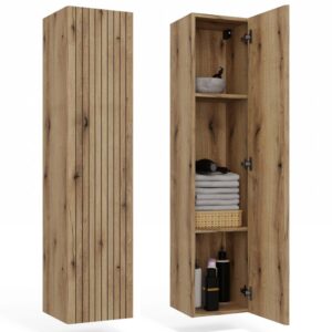 TP Living Závěsná koupelnová skříňka Ryfo 31 cm dub evoke
