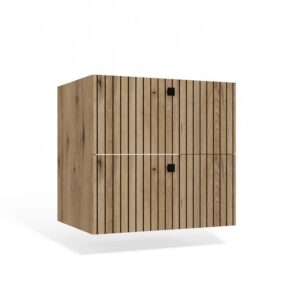 TP Living Závěsná skříňka pod umyvadlo TIGO 2S 60 cm dub evoke