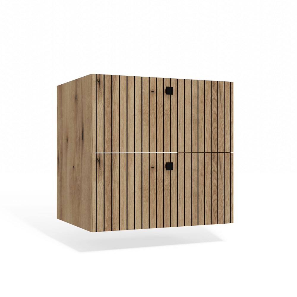 TP Living Závěsná skříňka pod umyvadlo TIGO 2S 60 cm dub evoke