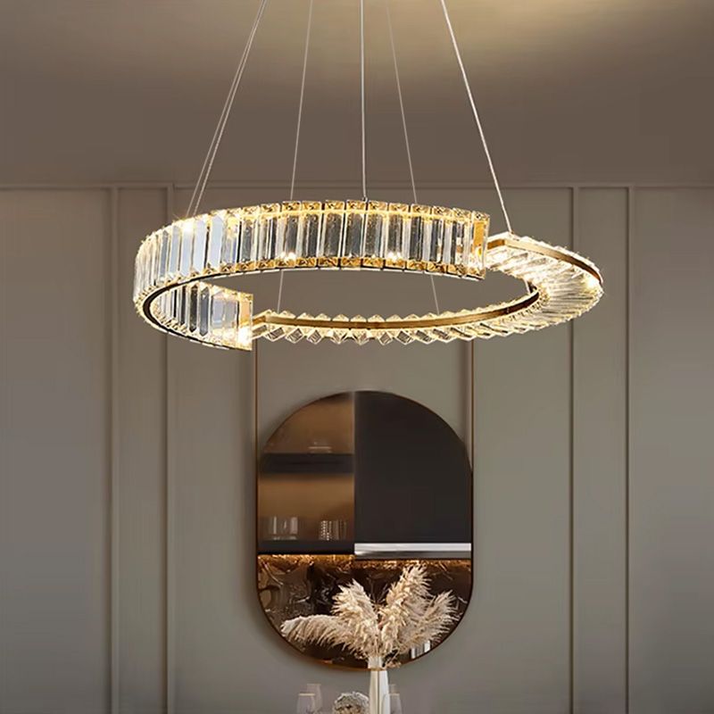 Toolight Designové LED osvětlení Crystal APP1528-CP60 GOLD - Obrázek 2