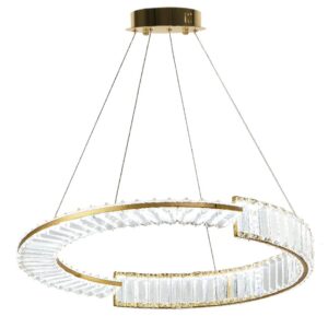 Toolight Designové LED osvětlení Crystal APP1528-CP60 GOLD
