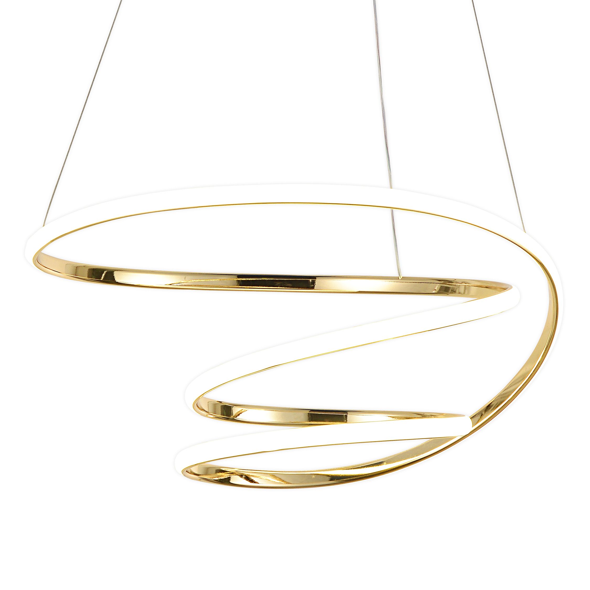 Toolight Moderní stropní LED osvětlení G080-1CP zlaté - Obrázek 2