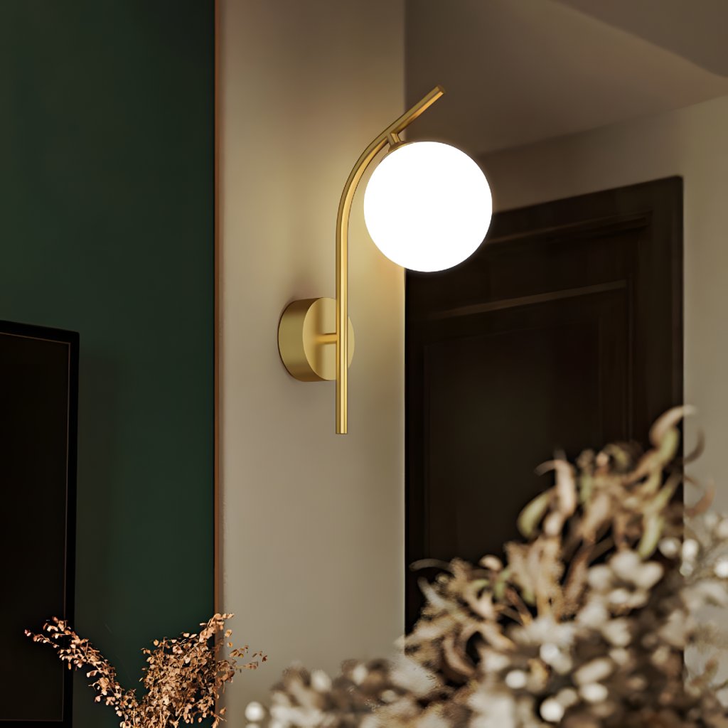 Toolight Nástěnné moderní osvětlení Modern G104-1W zlaté - Obrázek 2