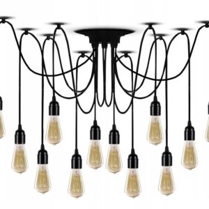 Toolight Pavoučí lampa 12