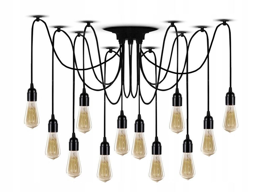 Toolight Pavoučí lampa 12