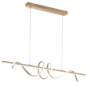 Toolight Závěsné LED svítidlo Luxury Glamour 13 G065-CP zlaté