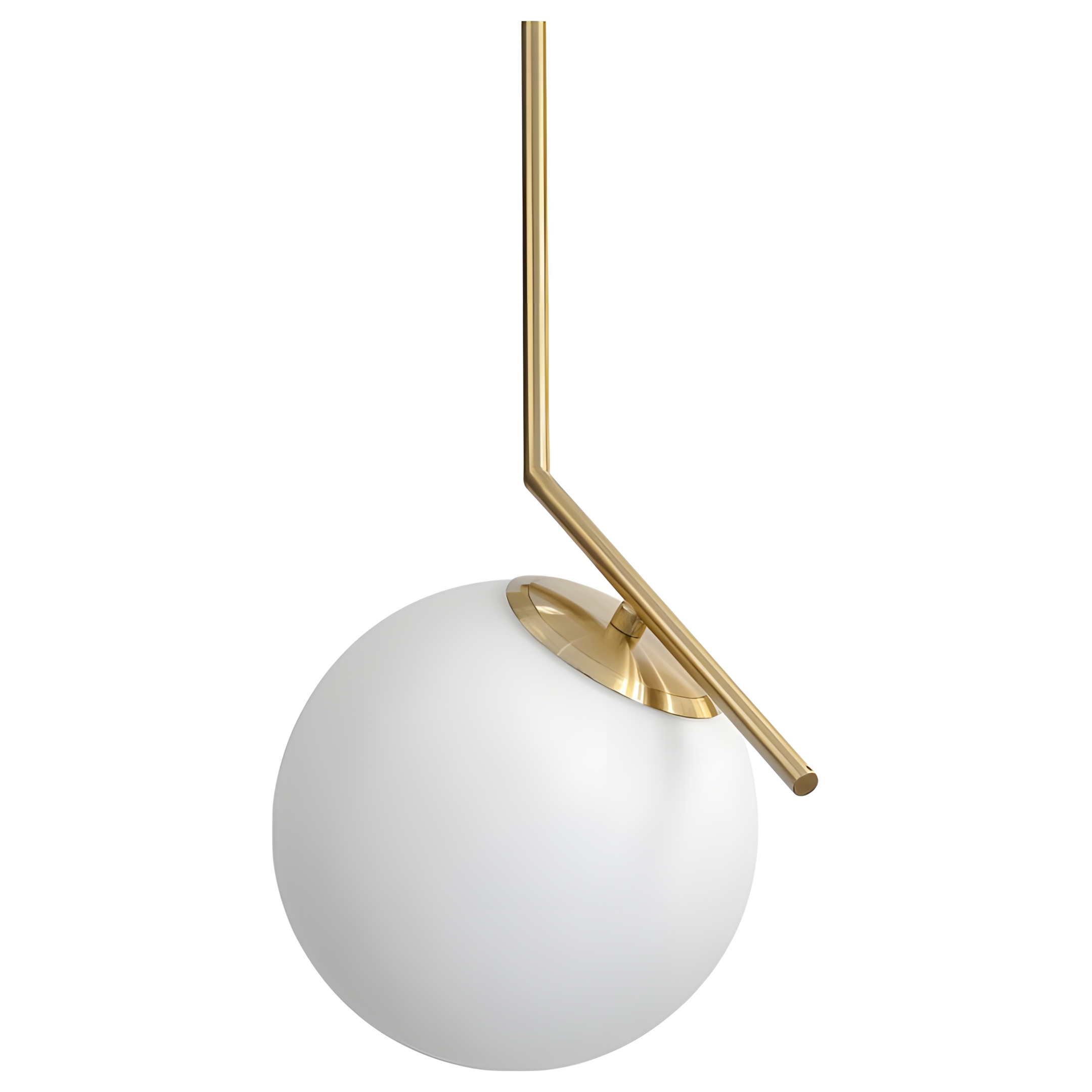 Toolight Závěsné osvětlení Modern D20 G106-1W zlaté - Obrázek 2