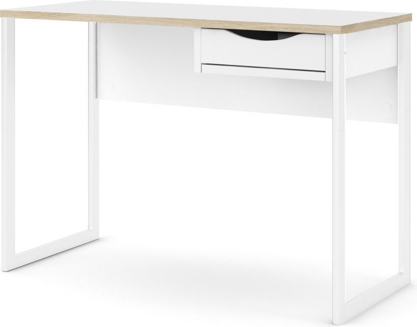 Tvilum Psací stůl Felixa 513 110 cm hickory Jackson/bílý