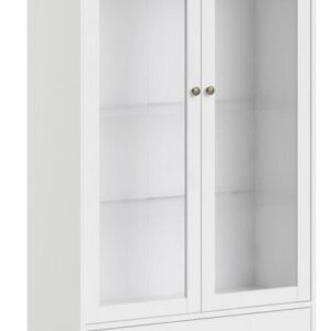 Tvilum Vitrína Provine 96 cm bílá